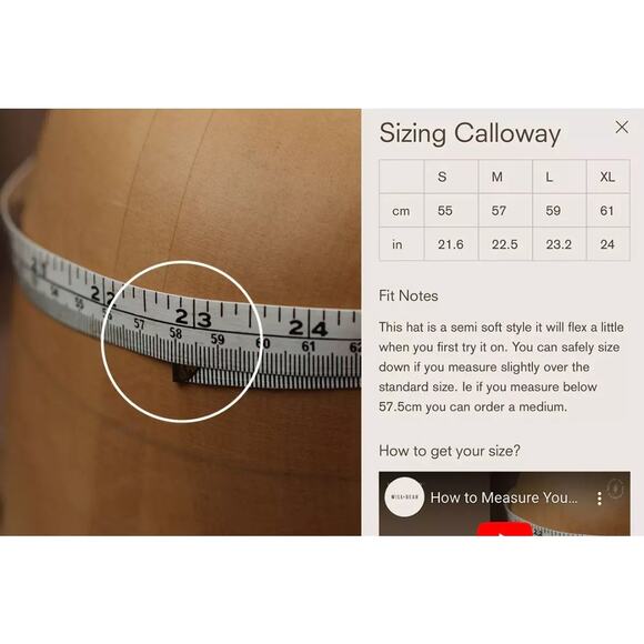 Will + Bear Unisex Medium Hat Calloway Fawn 100% Wool Wide Brim MSRP $119 NWT - Picture 6 of 6